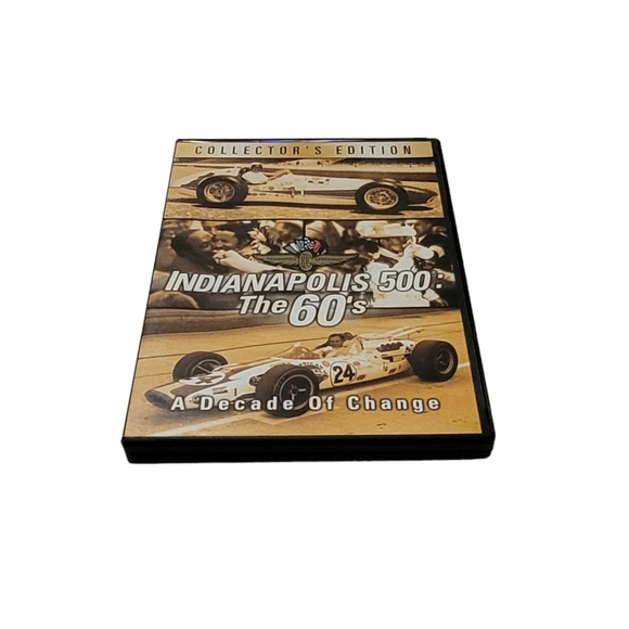 Indianapolis Motor Speedway Other - 📀 3 for $10 📀 DVD  Indianapolis 500: the 60s - A Decade of Change (2004)